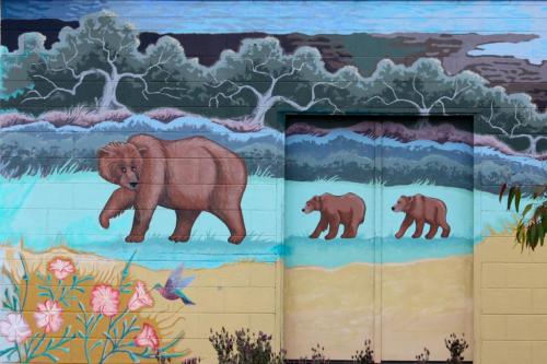 2 Bear Mural detail 1